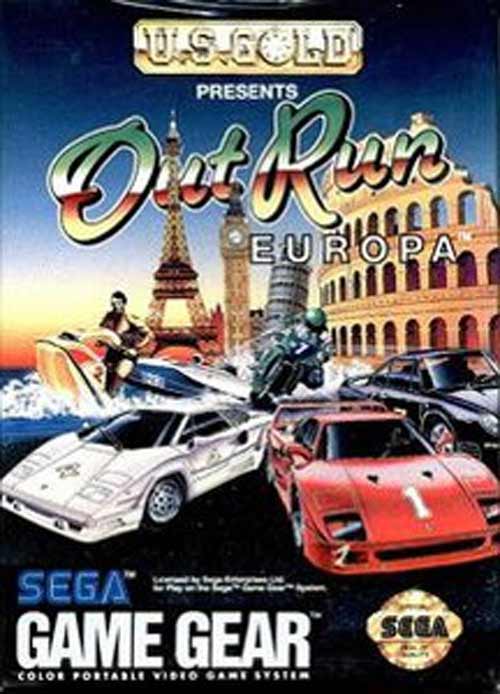 Outrun Europa - Sega Game Gear