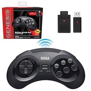8-Button Arcade Pad - Sega Genesis
