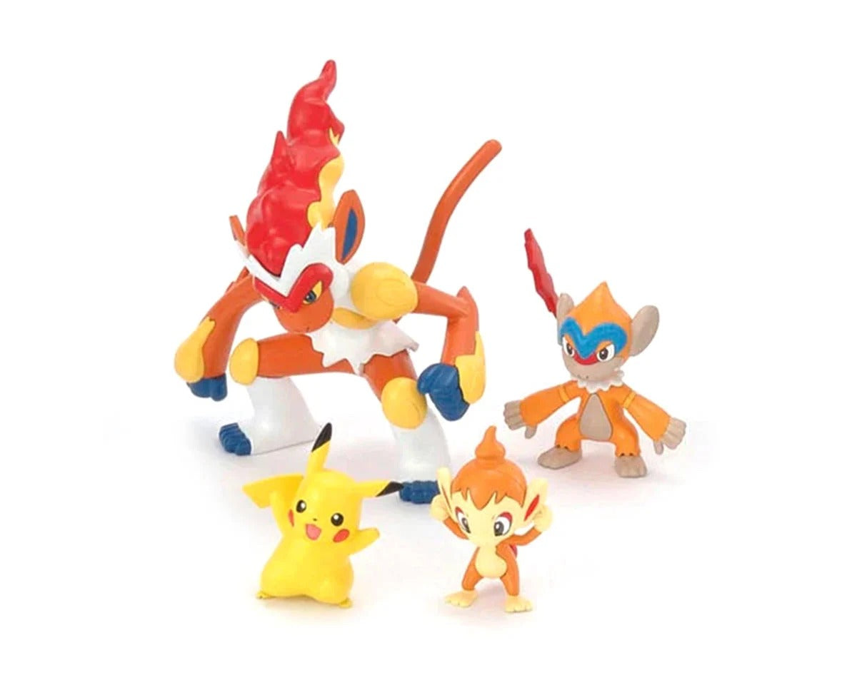 Bandai: Pokemon Infernape Evolution Set Model Kit - Model Kits