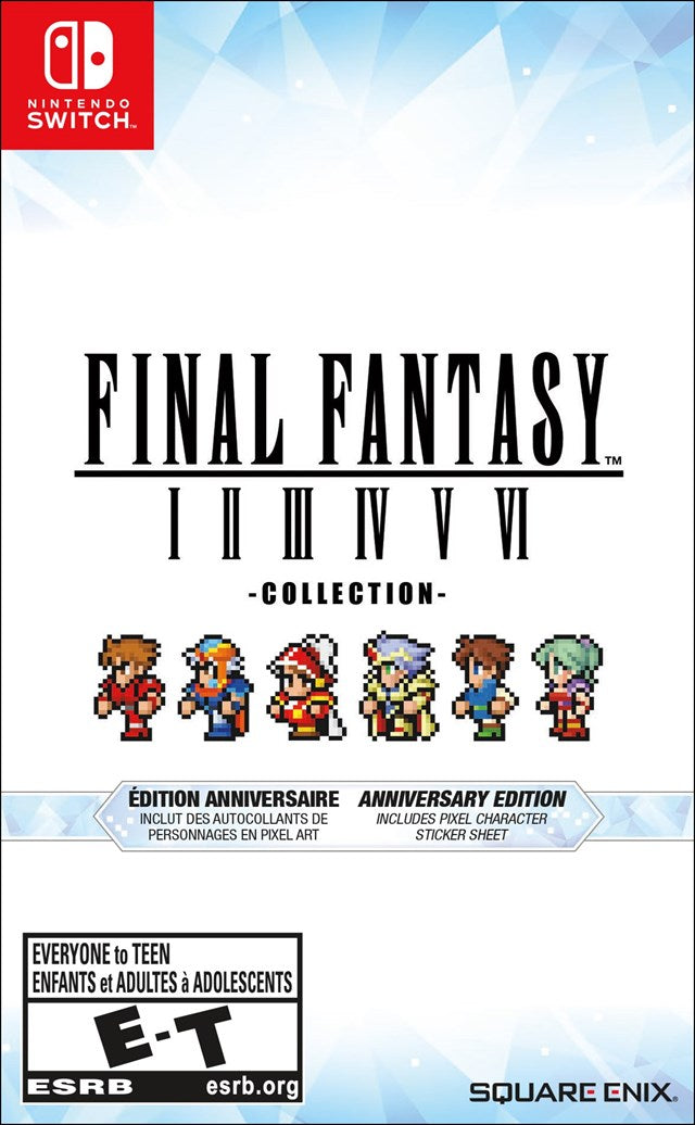 Final Fantasy I-VI Collection: Anniversary Edition - Playstation 4