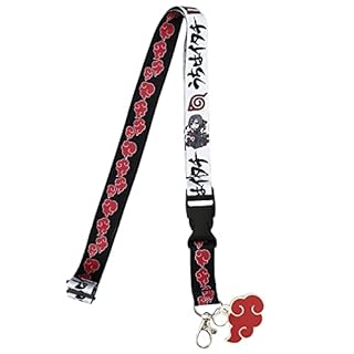 NARUTO ITACHI RUBBER CHARM LANYARD - Lanyards