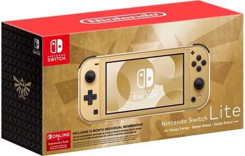 Nintendo Switch Lite: Hyrule Edition - Nintendo Switch