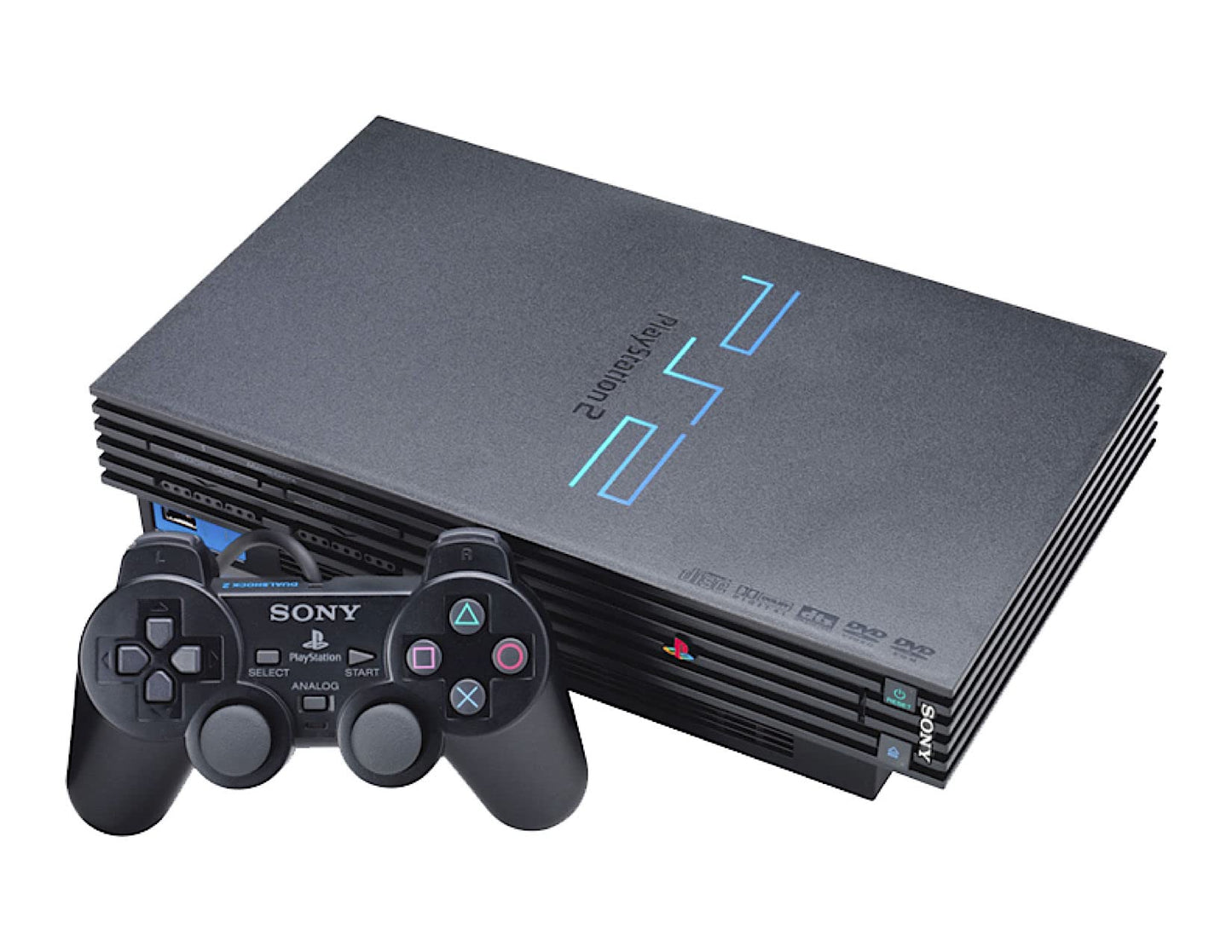 PLAYSTATION 2 SYSTEM - BLACK - Consoles