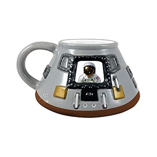 SMITHSONIAN APOLLO 11 MODULE 20 OZ. SCULPTED CERAMIC MUG - Drinkware