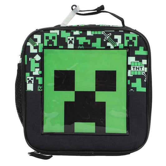MINECRAFT CREEPER INSULATED LUNCH TOTE
