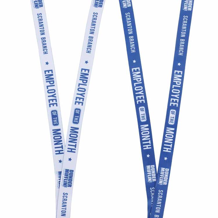 THE OFFICE EMPLOYEE OF THE MONTH LANYARD
