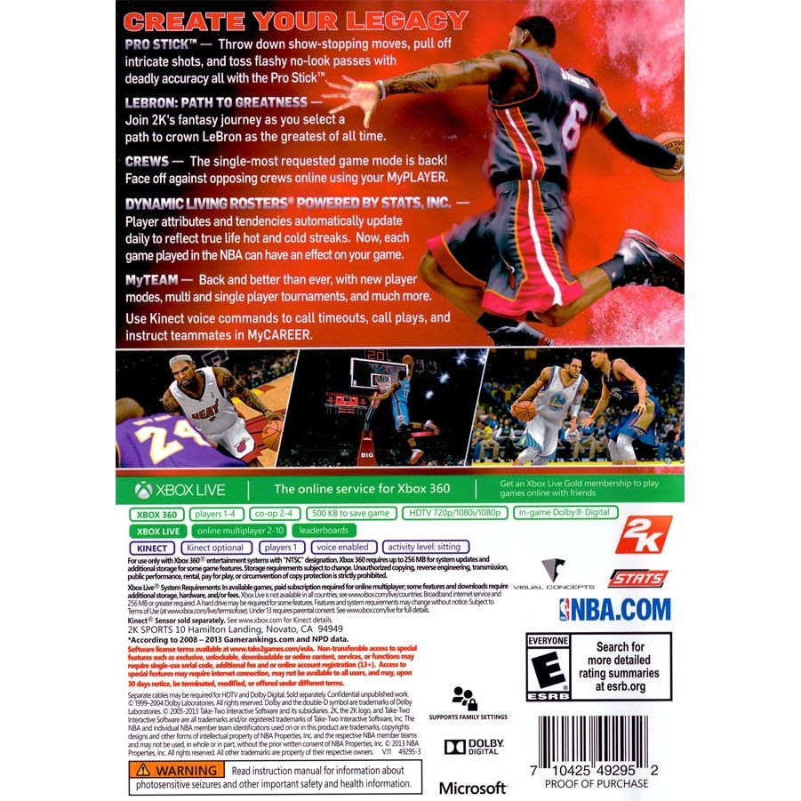 NBA 2K14 (used)