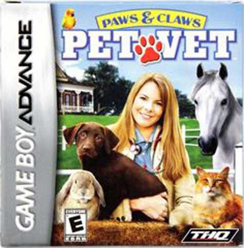 Paws & Claws Pet Vet - GameBoy Advance