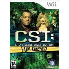 CSI FATAL CONSPIRACY (used) Default Title