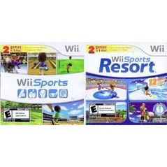 WII SPORTS & WII SPORTS RESORT (used) Default Title