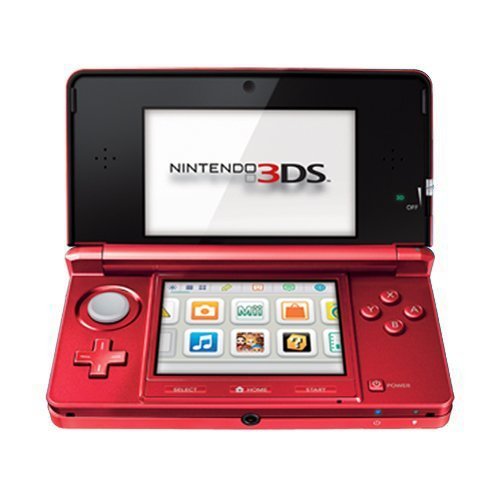 NINTENDO 3DS - FLAME RED (used)
