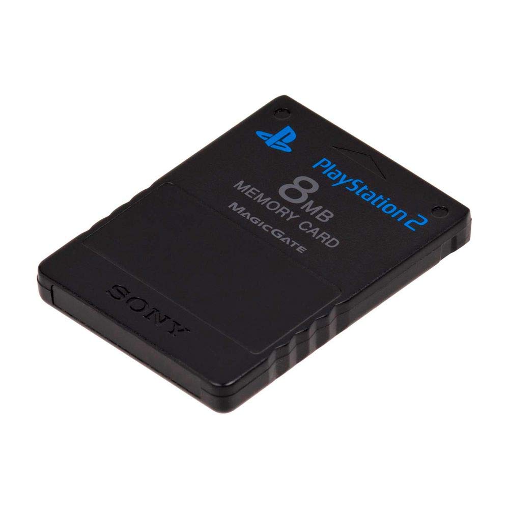PS2 OFFICIAL MEMORY CARD BLACK (8MB) - Accessories