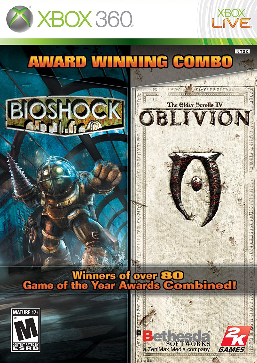 BioShock & Elder Scrolls IV: Oblivion - Xbox 360