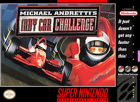 Michael Andretti's Indy Car Challenge - Super Nintendo