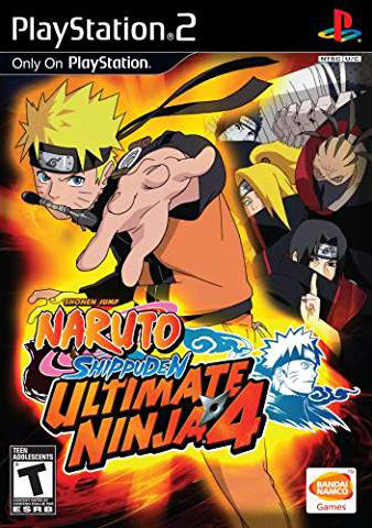 Ultimate Ninja 4: Naruto Shippuden - Playstation 2