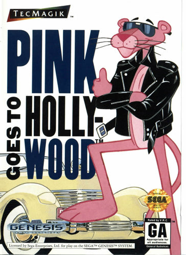 Pink Goes to Hollywood - Sega Genesis