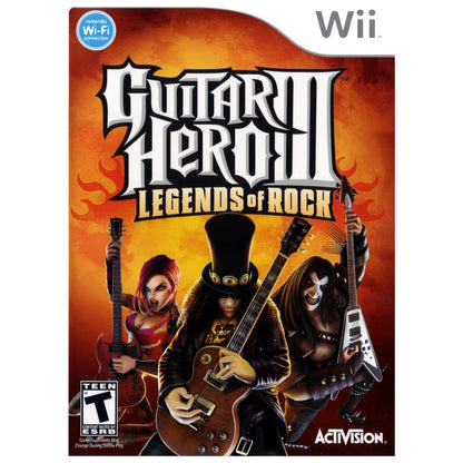 GUITAR HERO 3 LEGENDS OF ROCK (GAME ONLY) (used)