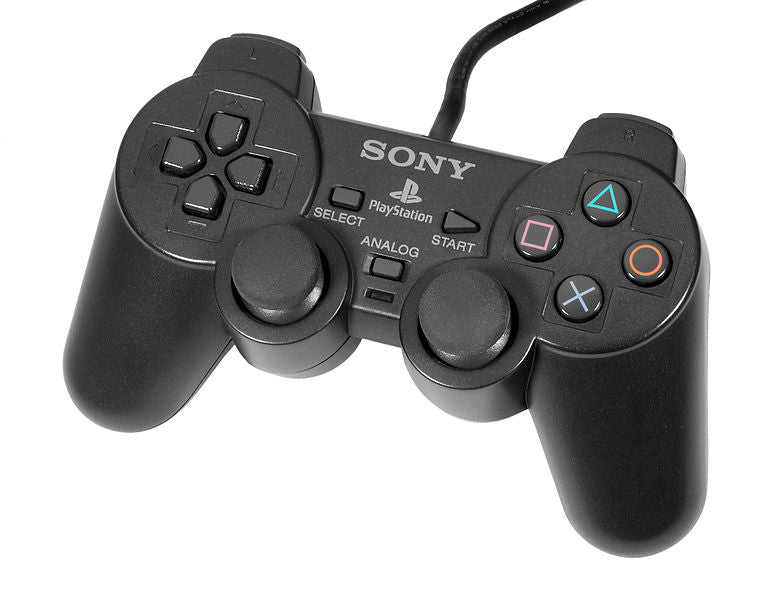 PS2 DUALSHOCK 2 CONTROLLER BLACK - Accessories