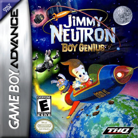 Jimmy Neutron Boy Genius - GameBoy Advance