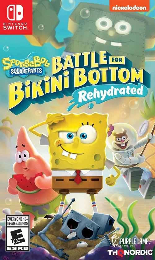 SpongeBob SquarePants Battle for Bikini Bottom Rehydrated - Nintendo Switch