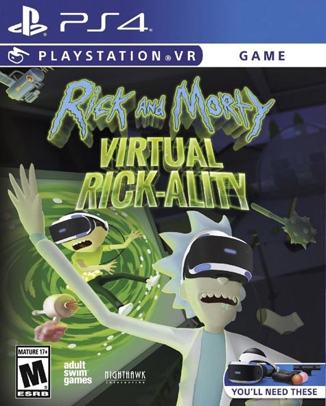 Rick and Morty Virtual Rick-ality - Playstation 4