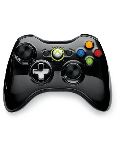 Xbox 360 Wireless Controller [Black Chrome] - Xbox 360