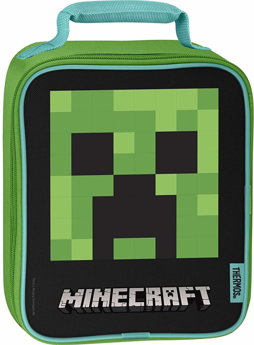 MINECRAFT CREEPER INSULATED LUNCH TOTE - Lunch Boxes