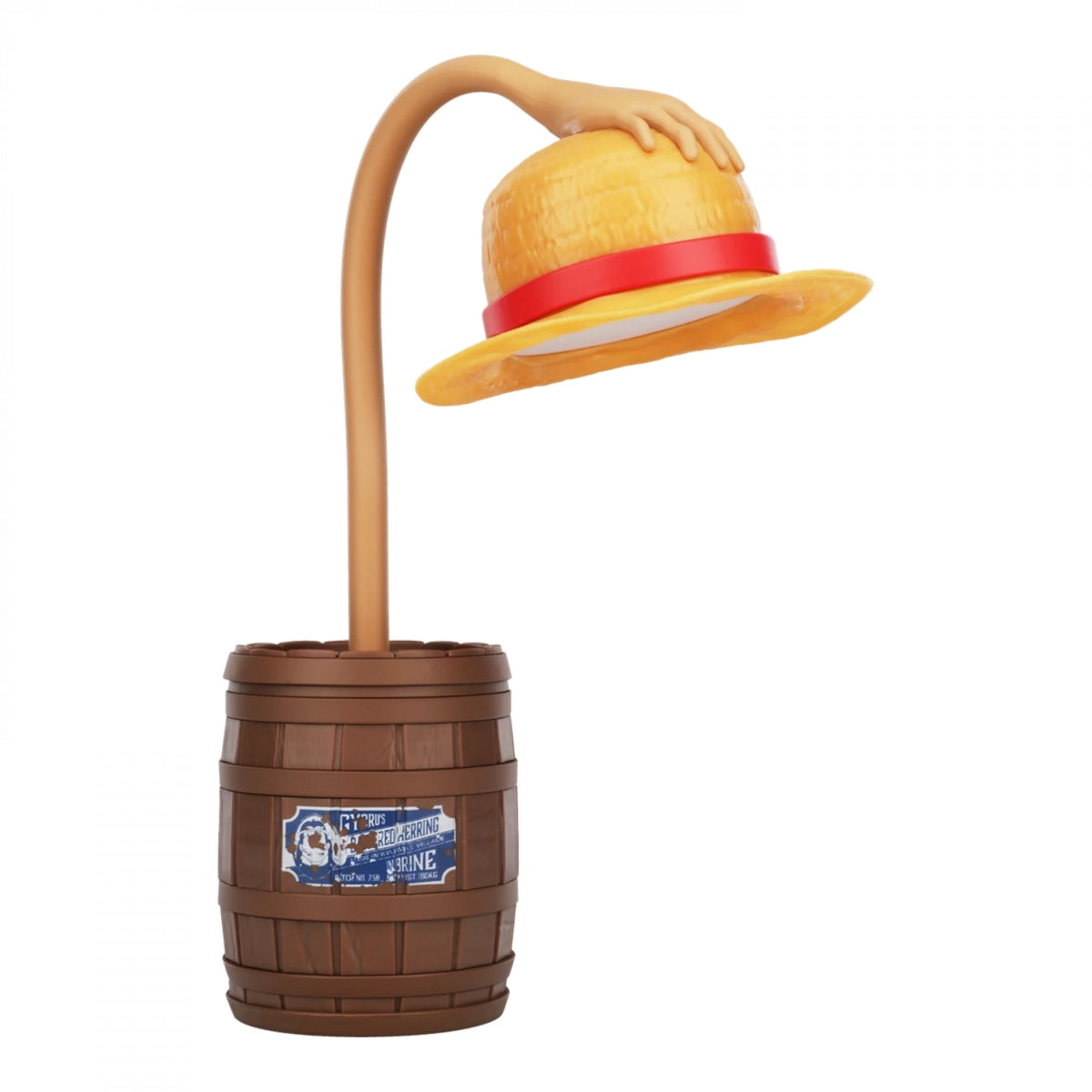 One Piece Straw Hat Posable Lamp - Lights