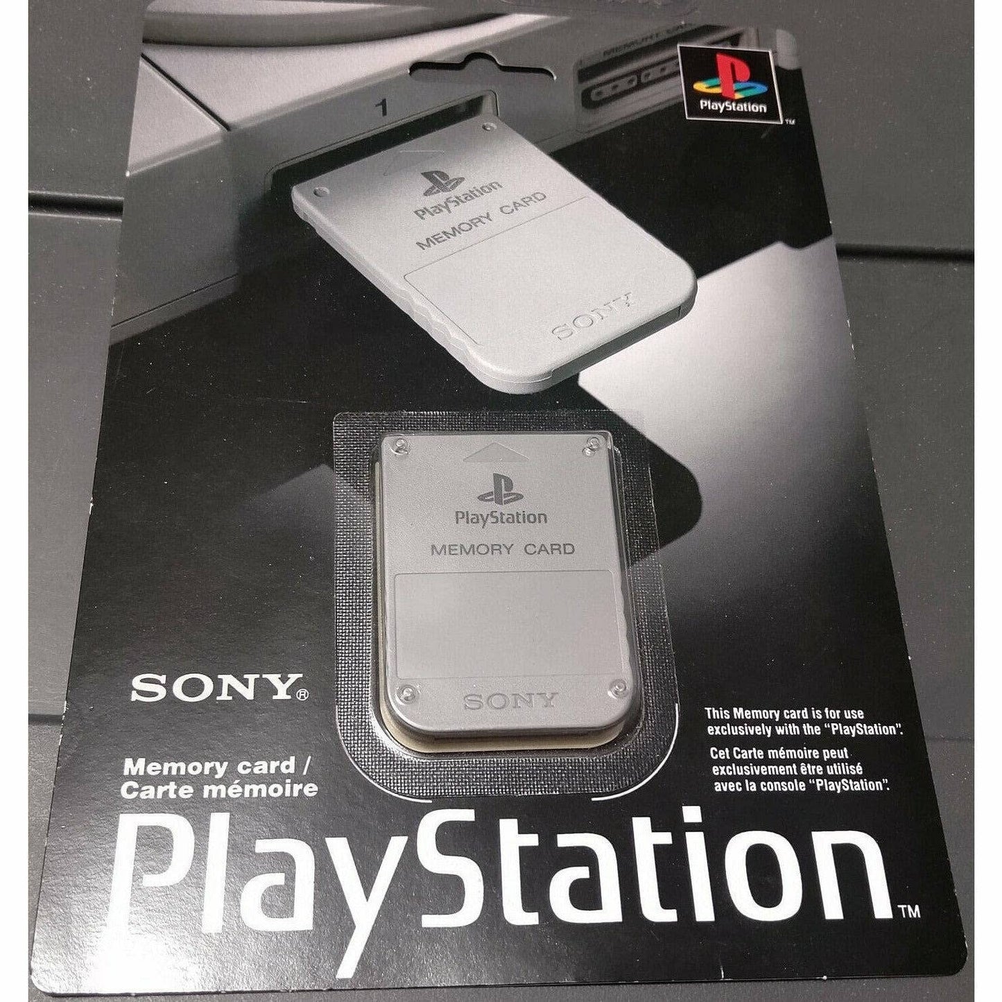 PS1 OFFICIAL MEMORY CARD GRAY - Accessories
