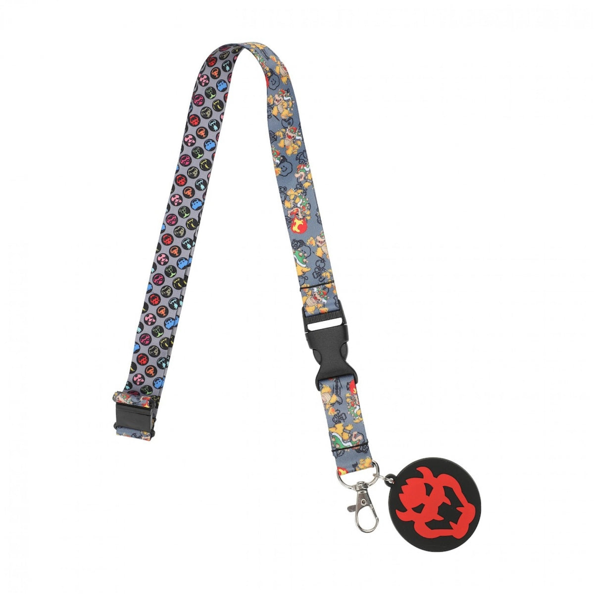 SUPER MARIO BOWSER AOP LANYARD - Lanyards