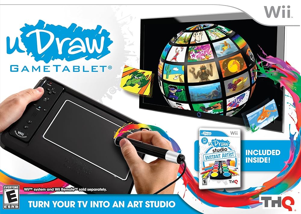 WII UDRAW GAME TABLET BLACK - Accessories