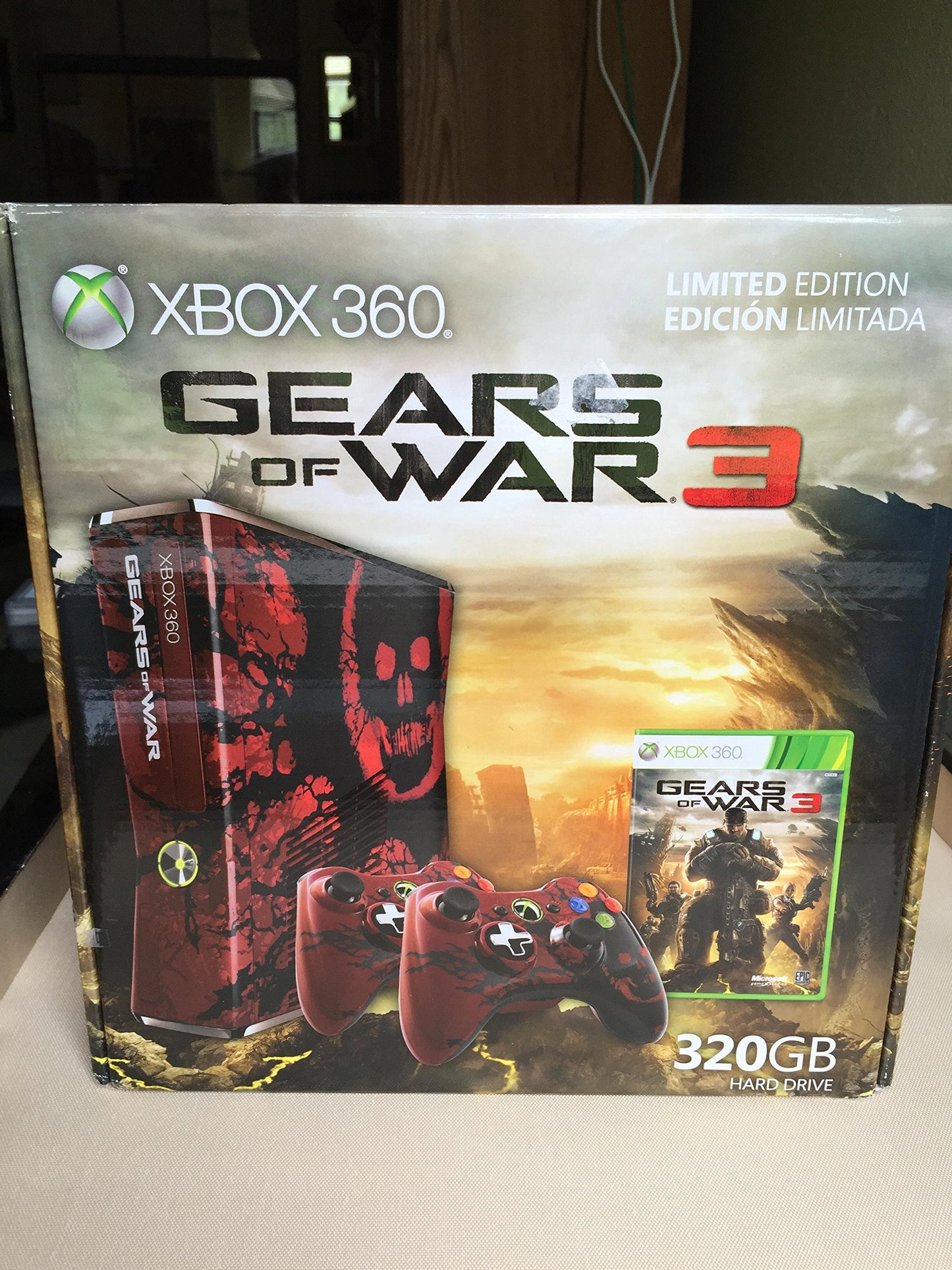 XBOX 360 S GEARS OF WAR EDITION - 320GB - Consoles