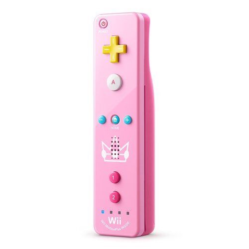 OFFICIAL WII REMOTE PLUS - PRINCESS PEACH (used)