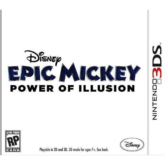 EPIC MICKEY POWER OF ILLUSION (used)
