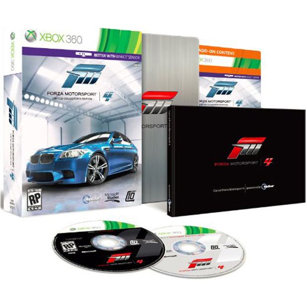 FORZA MOTORSPORT 4 - LIMITED COLLECTORS EDITION (used)