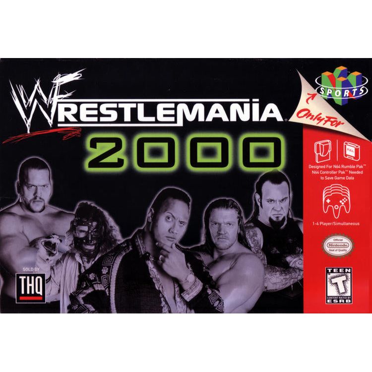WWF WRESTLEMANIA 2000 (used)