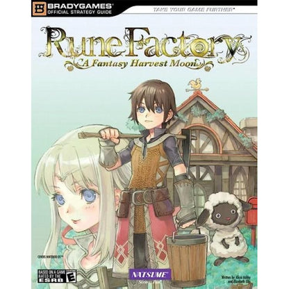 RUNE FACTORY A FANTASY HARVEST MOON GUIDE (used)