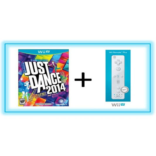 JUST DANCE 2014 + OFFICIAL REMOTE CONTROLLER WHITE (used)