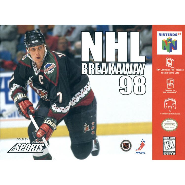 NHL BREAKAWAY 98 (used)