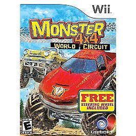 MONSTER 4X4 WORLD CIRCUIT WITH WHEEL (used)