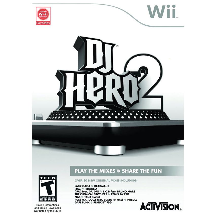 DJ HERO 2 (NOT AVAILABLE FOR TRADE-IN) (used)