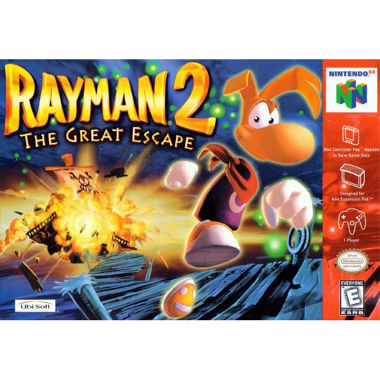 RAYMAN 2 THE GREAT ESCAPE (used)