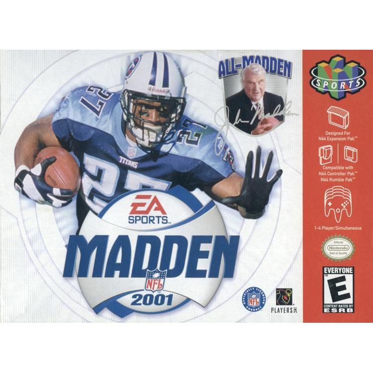 MADDEN NFL 2001 (used)