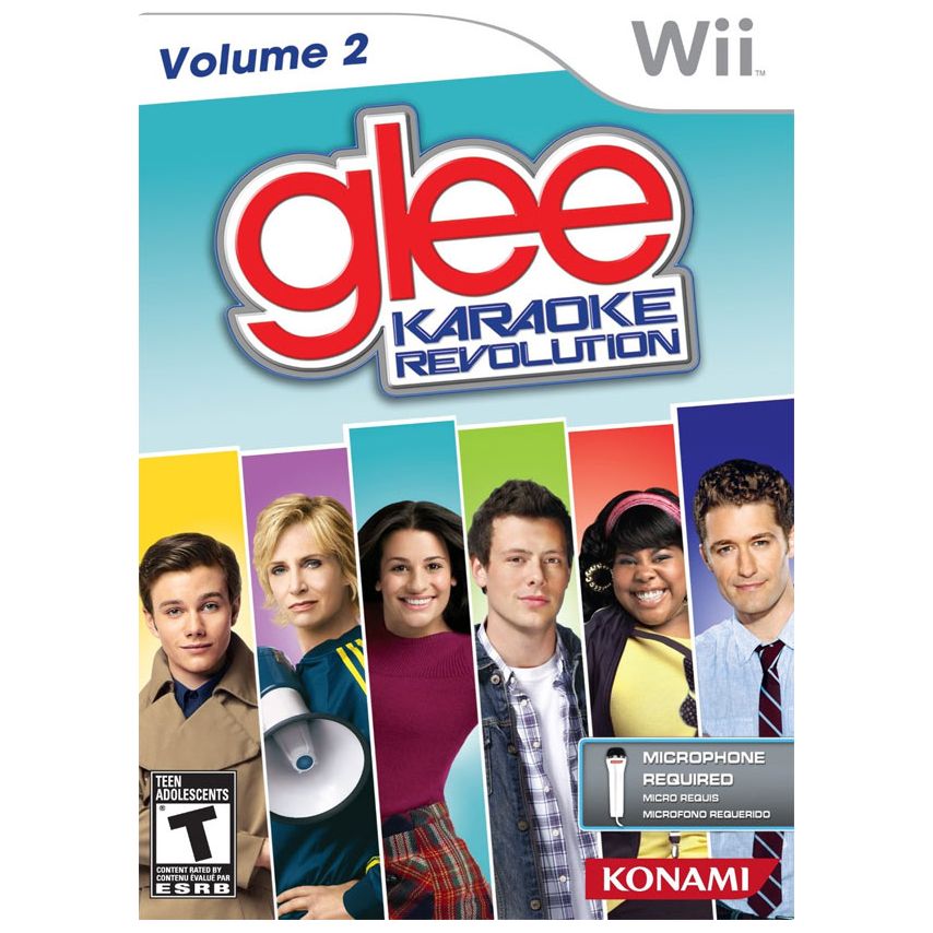KARAOKE REVOLUTION GLEE 2 ROAD TO THE REGIONALS (GAME ONLY) (used)