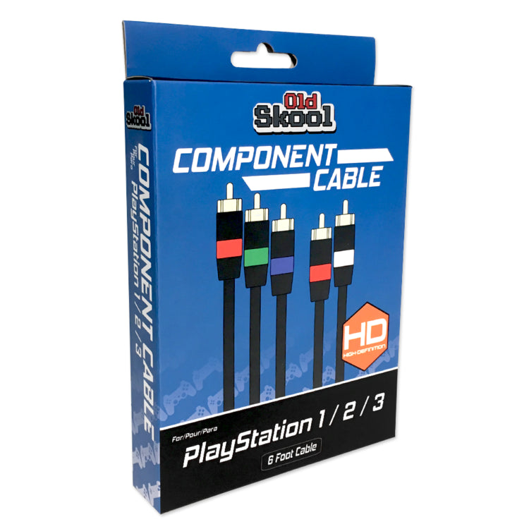 PS1/PS2/PS3 COMPONENT CABLE (OLDSKOOL)